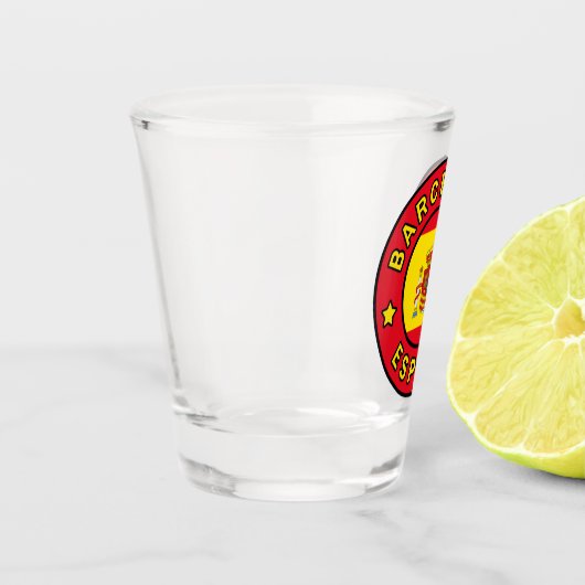 Barcelona España Shot Glas (Links)