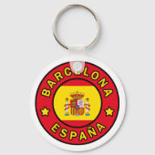 Barcelona España Sleutelhanger (Voorkant)