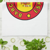 Barcelona España Theedoek (Gevouwen)