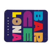 Barcelona Espania Magneet (Horizontaal)