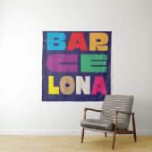 Barcelona Espania Wandkleed (In situ)