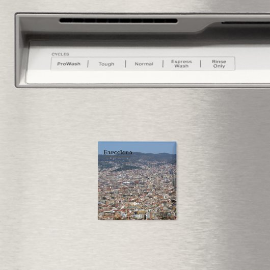 Barcelona Fridge Magnet (Insitu (Vaatwasser))