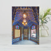 Barcelona. Gaudí. Casa Vicens. Binnenkant. Ver. 6. Kaart (Staand voorkant)