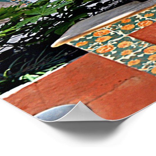 Barcelona. Gaudí. Casa Vicens. Poster (Hoek)