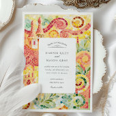 Barcelona Gaudí-geïnspireerde mozaïek bruiloft Kaart