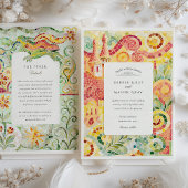 Barcelona Gaudí-geïnspireerde mozaïek bruiloft Kaart