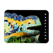 Barcelona, Gaudi - Lizard, Spanje Magneet (Horizontaal)