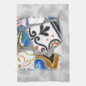 Barcelona Gaudi Mosaics sluit af Theedoek (Verticaal)