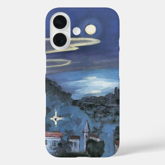 Barcelona Gezicht op Stad 's Nachts door Walter Gr Case-Mate iPhone Case (Achterkant)
