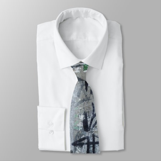 Barcelona Graffiti Necktie Stropdas (Gebonden)