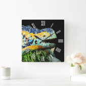 Barcelona Hagedis Klok, Kunst, Park Guell, Catalon Vierkante Klok (Huis)