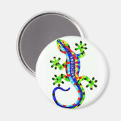 Barcelona-hagedis Magneet (Voorkant / Achterkant)