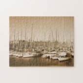 Barcelona Harbour - Spanje - Puzzle Legpuzzel (Horizontaal)