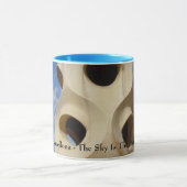 barcelona - het luchtruim is de grens mok (Midden)