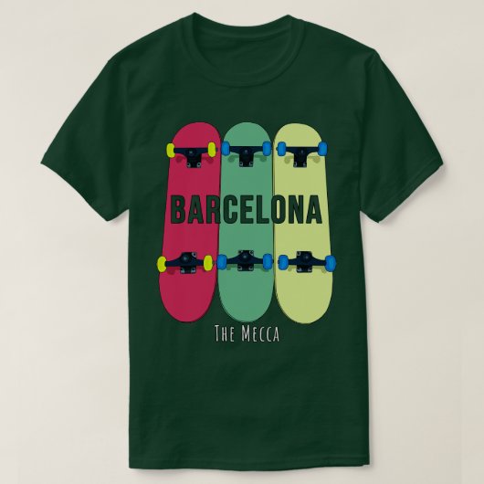 Barcelona het Mekka T-shirt (Design voorkant)
