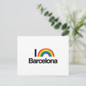 BARCELONA - IK HOU VAN PRIDE.png Briefkaart (Staand voorkant)