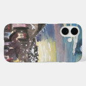 Barcelona in Nacht door Walter Gramatte Case-Mate iPhone Case (Achterkant (horizontaal))