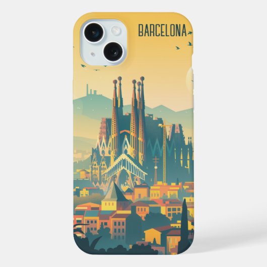Barcelona iPhone Hoesje (Achterkant)