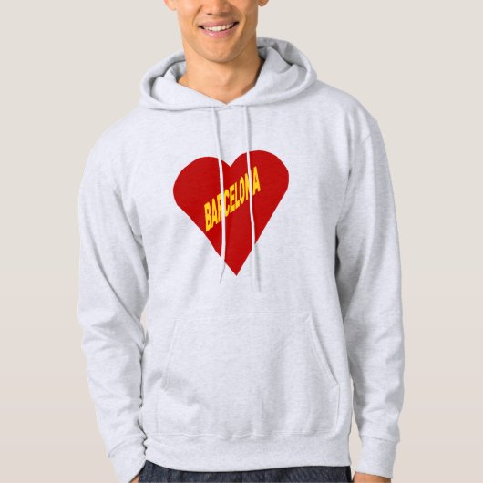 BARCELONA-jas Hoodie (Voorkant)