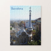 Barcelona Jigzaag Legpuzzel (Verticaal)