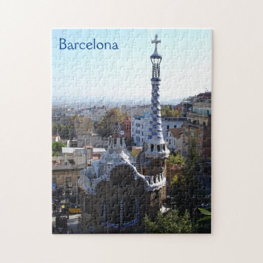 Barcelona Jigzaag Legpuzzel (Verticaal)