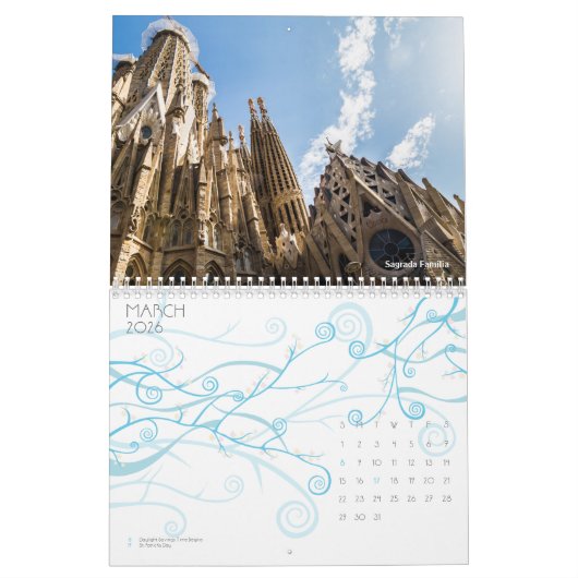 Barcelona Kalender (Mar 2026)