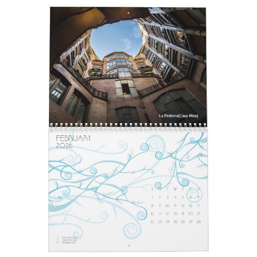 Barcelona Kalender (Feb 2026)
