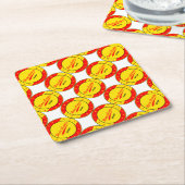 Barcelona Kartonnen Onderzetters (Schuin)