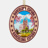 Barcelona Keramisch Ornament (Rechts)