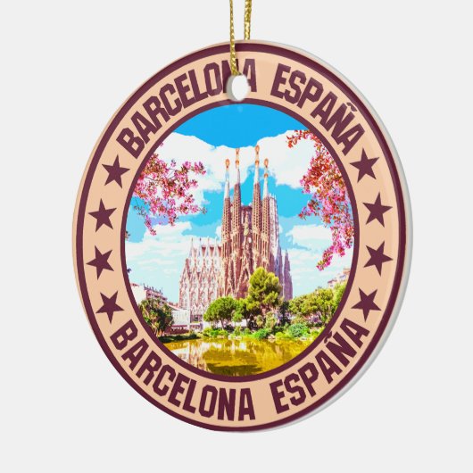 Barcelona Keramisch Ornament (Links)