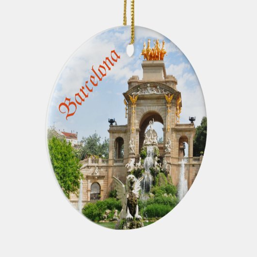 Barcelona Keramisch Ornament (Rechts)