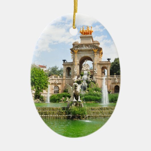 Barcelona Keramisch Ornament (Voorkant)