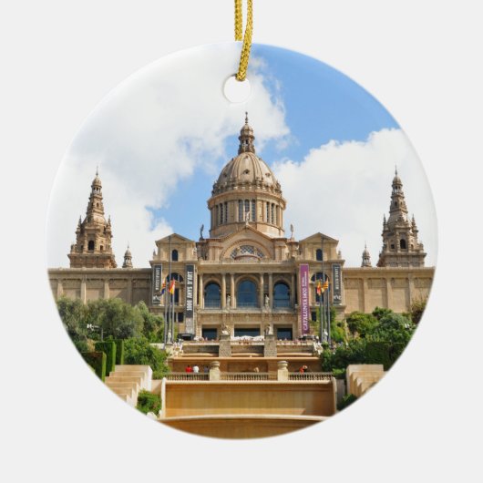 Barcelona Keramisch Ornament (Voorkant)