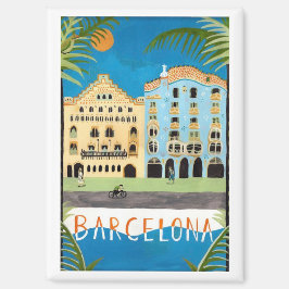 Barcelona koelkastmagneet magneet