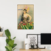 Barcelona Kunst Spanje Reis Poster Print Spaans (Thuiskantoor)