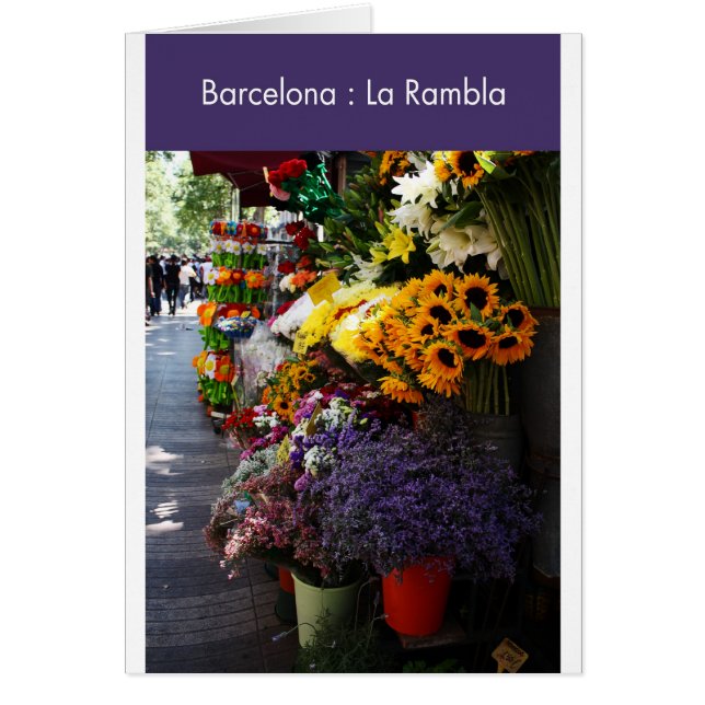 Barcelona : La Rambla (Voorkant)