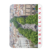 Barcelona La Rambla fridge magnet Magneet (Verticaal)