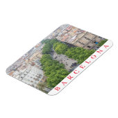 Barcelona La Rambla fridge magnet Magneet (Linkerzijde)