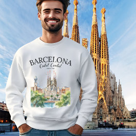Barcelona Landscape – Iconic Cathedral & City  Trui