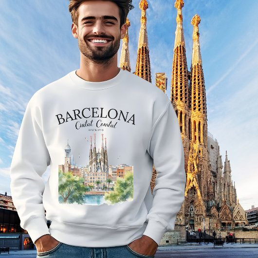 Barcelona Landscape – Iconic Cathedral & City  Trui