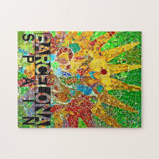 Barcelona Legpuzzel (Horizontaal)