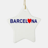 Barcelona liefde keramisch ornament (Rechts)