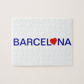 Barcelona liefde legpuzzel (Horizontaal)