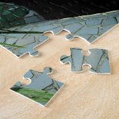 Barcelona & Lizard - beroemde Gaudi, Spanje/Catala Legpuzzel (Zijkant)