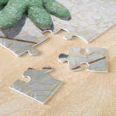 Barcelona Lizard Hand Mosaics Legpuzzel (Zijkant)