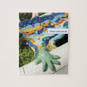 Barcelona Lizard Hand Mosaics Legpuzzel