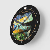 Barcelona, Lizard & Park Guell, Catalonië, Gaudi Ronde Klok (Hoek)