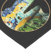 Barcelona Lizard & Park Guell, Catalonië, Gaudi S Korte Tafelloper (Hoek)