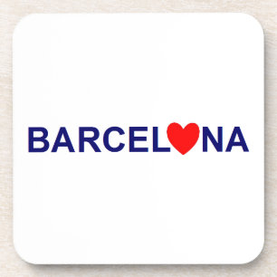 Barcelona love drankjes onderzetter