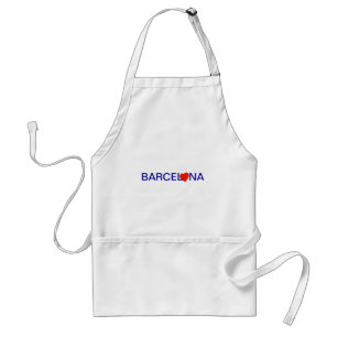 Barcelona love standaard schort